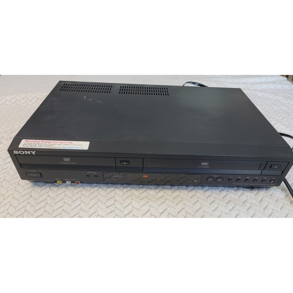 Sony SLV-D380P DVD VHS Combo Player Recorder VCR - No Remote Control | Tested